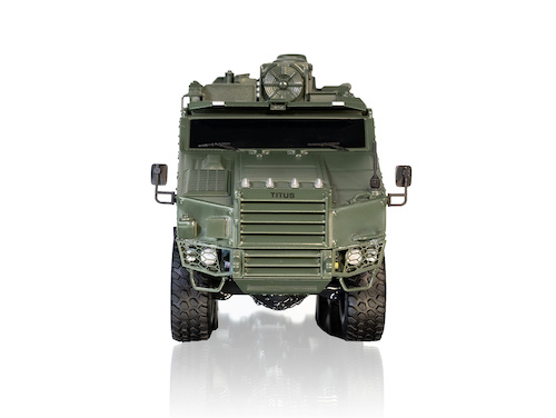 TITUS 6x6 1:43, statický, bez pohyblivého podvozku