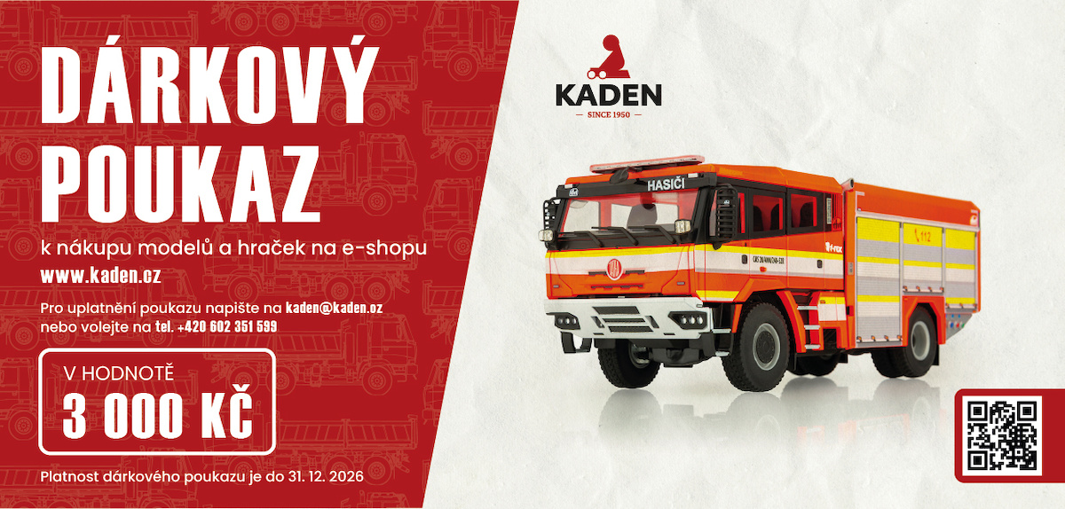 Kaden - dárkové poukazy_3000 Kč_prosinec 2026