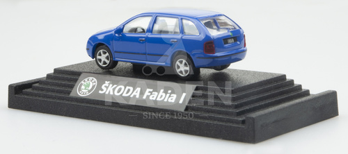Škoda Fabia Combi 1:87 modrá