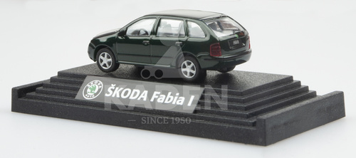 Škoda Fabia Combi 1:87 tmavě zelená