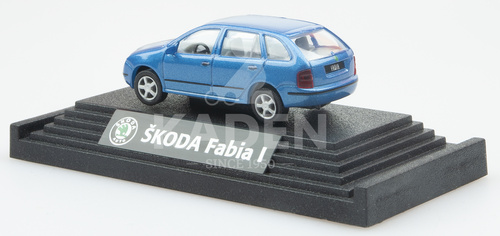 Škoda Fabia Combi 1:87 modrá metalíza
