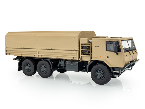 TATRA 815-7 Flatbed with tarpaulin 6x6 sand