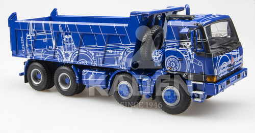 TATRA 815 8x8 Terrno blue ''technical drawing''