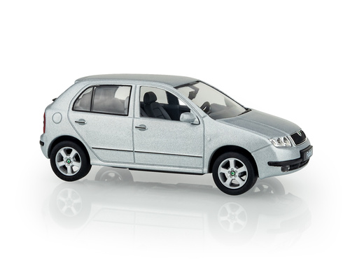 Skoda Fabia Hatchback 1:43 brilliant silver