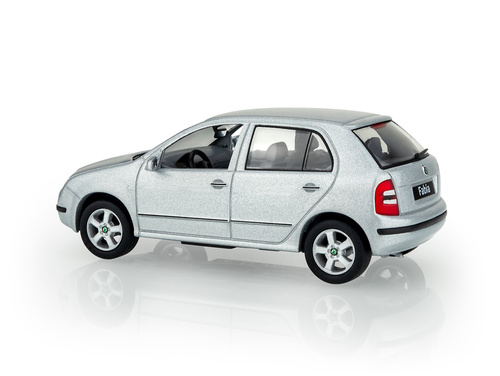 Skoda Fabia Hatchback 1:43 brilliant silver